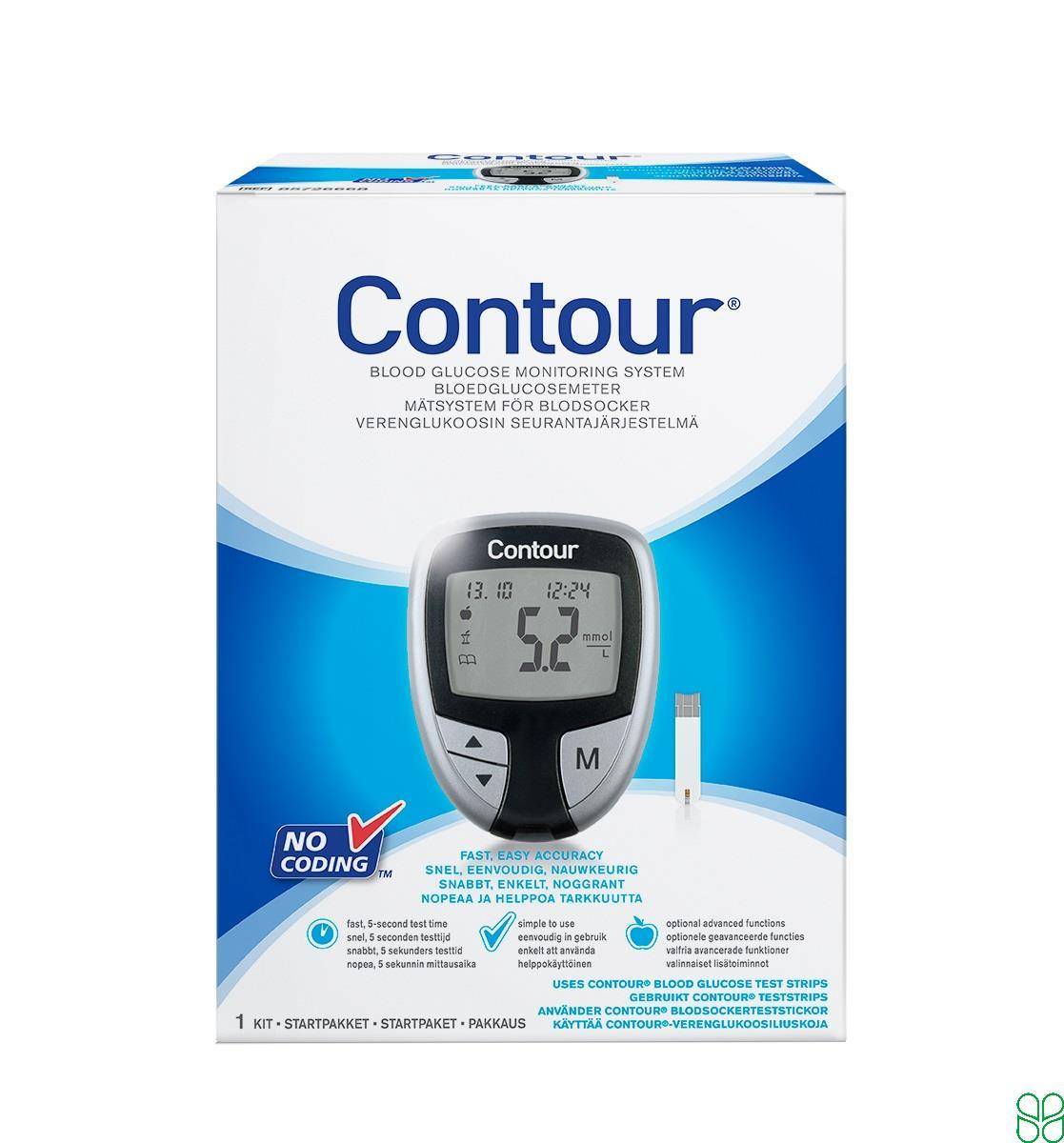 Contour Glucosemeter Startpakket 1 stuk