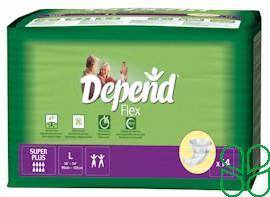 Depend Flex Super Plus Heupbandslip Large 14 Stuks