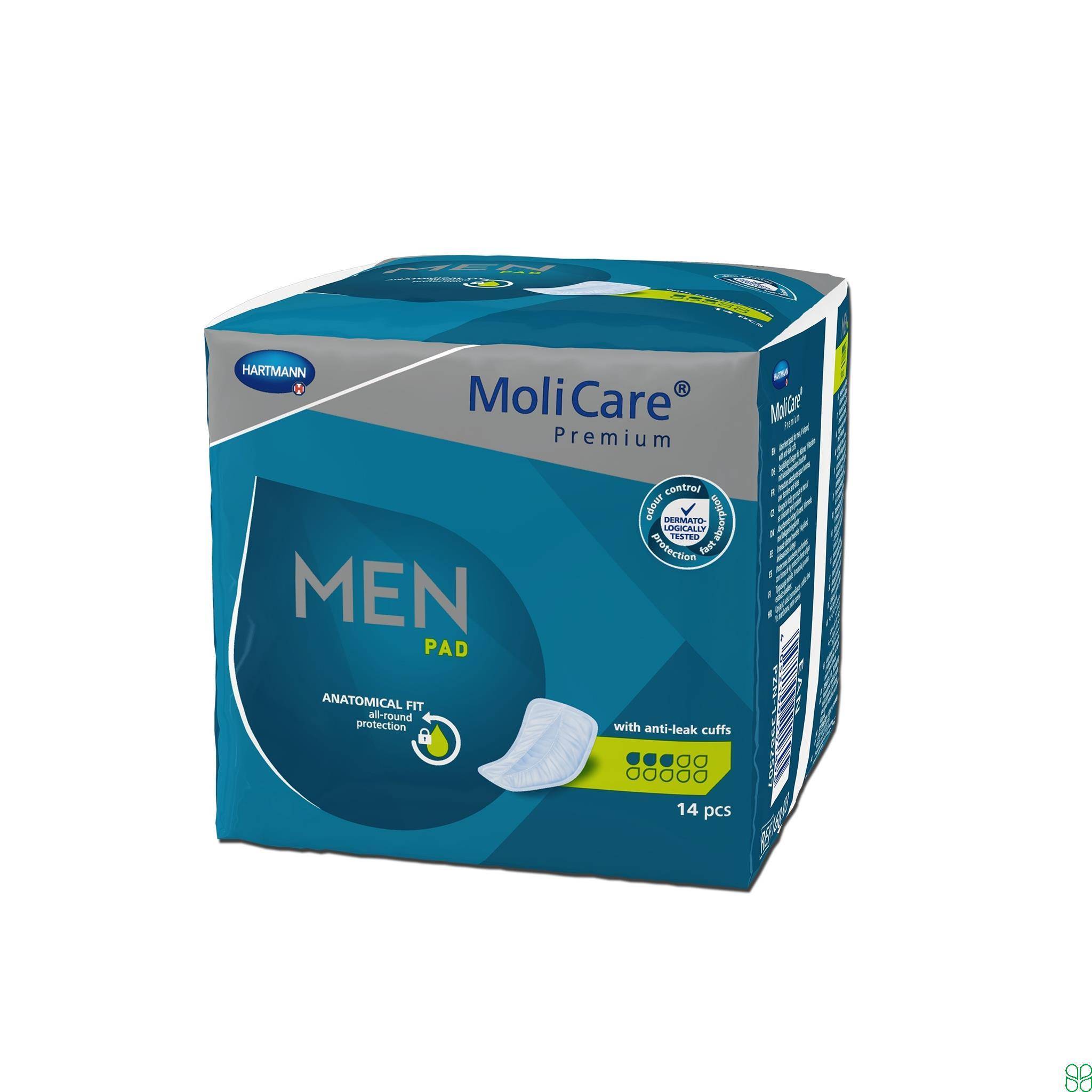 Molicare Premium Men 3 Druppels Inleggers 14 stuks