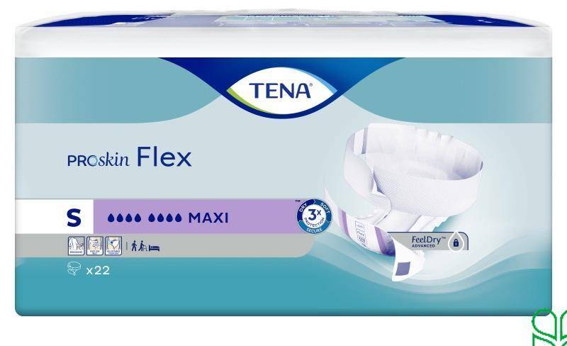 Tena Flex Maxi Heupbandslip S 61 cm-87 cm Proskin 22 Stuks