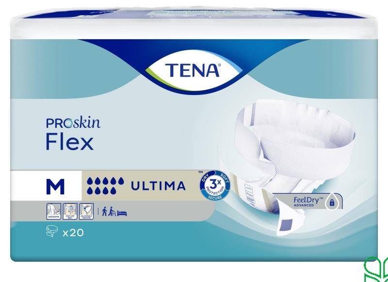 Tena Flex Ultima Heupbandslip M 71 cm-102 cm Proskin 20 Stuks