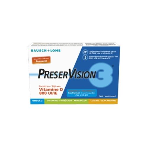 Preservision 3 Vitamine D soft gel capsules 60 st