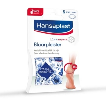 Hansaplast Blaarpleisters Groot Pleisters 5 stuks