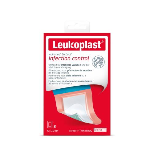 Leukoplast Leukomed Sorbact 5cm x 7,2cm