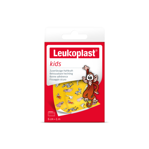 Leukoplast Kids Pleister 6cm x 1m 1 stuk