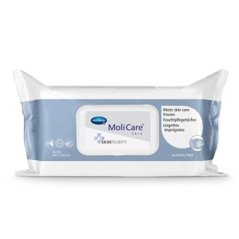 Molicare Skin Clean Tissue Vochtig Doekje 50 Stuks