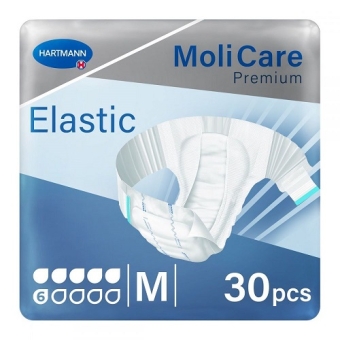 Molicare Premium Elastic 6 Druppels Slip M 30 Stuks