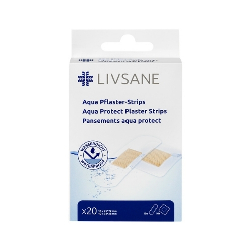 Livsane Aqua Protect Pleisterstrips 20 stuks