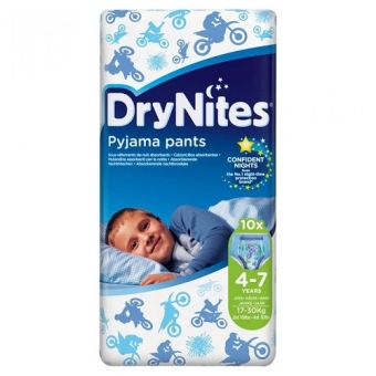 Huggies Drynites Pants Boy 4-7 Jaar 20-30Kg 10 Stuks