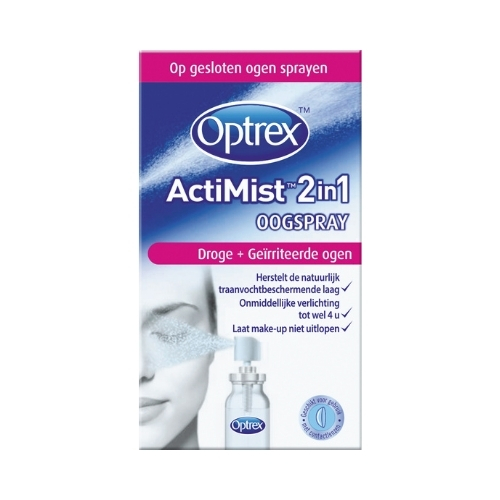 Optrex Oogspray ActiMist 2-in-1 Droge en GeÃ¯rriteerde Ogen 10ml