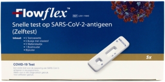 Acon Flowflex SARS CoV 2 Rapid Antigen Zelftesten 5 stuks