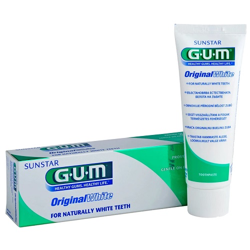 Gum Original White Tandpasta 75ml