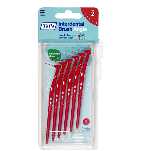 Tepe Angle 0.5mm Rood Interdental Ragers 6 stuks