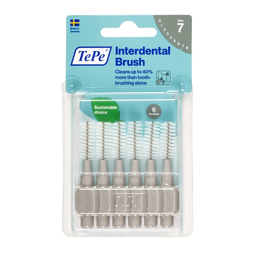 Tepe 1.3mm Grijs Interdentale Ragers 6 stuks