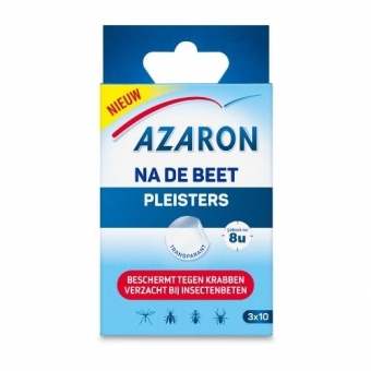 Azaron pleisters na de beet