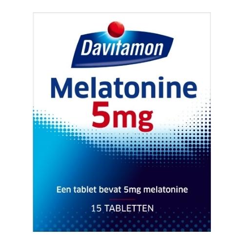 Davitamon Melatonine 5mg Tabletten 15 stuks