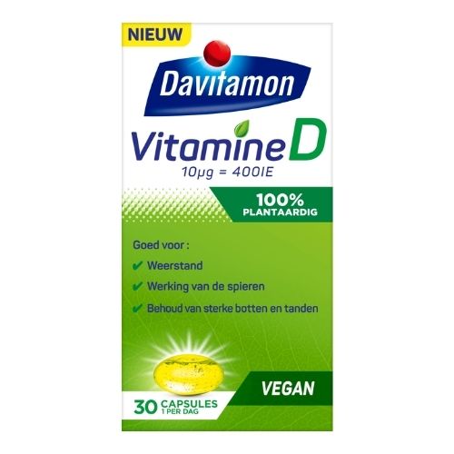 Davitamon Vegan Vitamine D Capsules 30 stuks