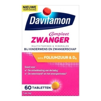 Davitamon Compleet Zwanger Tabletten 60 stuks