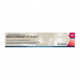 Teva Benzoylperoxide 100mg/g Hydrogel 100g