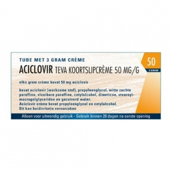 Teva Aciclovir Creme 50mg/g