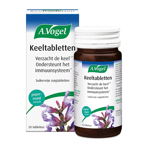 A. Vogel Keeltabletten 20 stuks