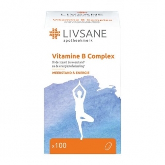 Livsane Vitamine B Complex Tabletten 100 stuks