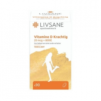 Livsane Vitamine D Krachtig 90 stuks