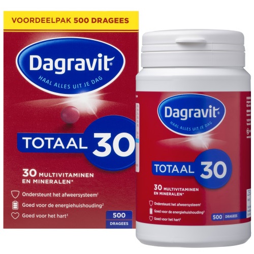 Dagravit Totaal 30 Dragees 500 stuks