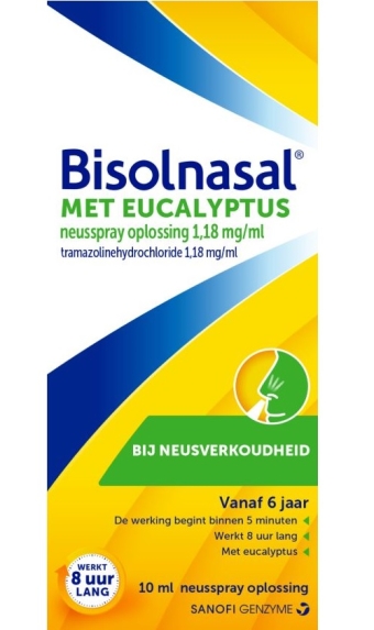 Bisolnasal Met Eucalyptus Neusspray 10ml