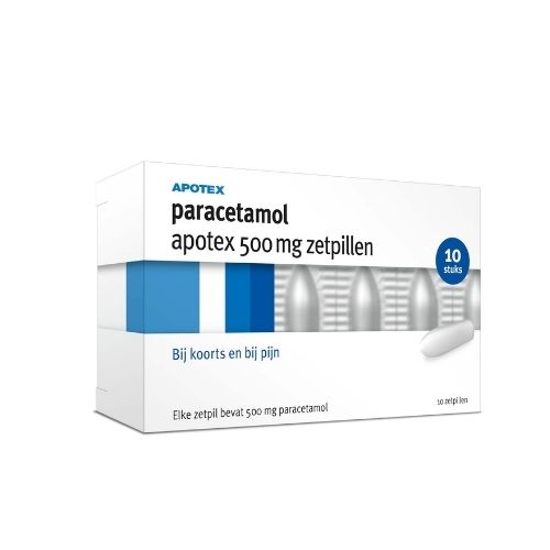 Apotex Paracetamol supp 500mg