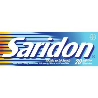 Saridon Tabletten Bij Pijn En Koorts 20 stuks