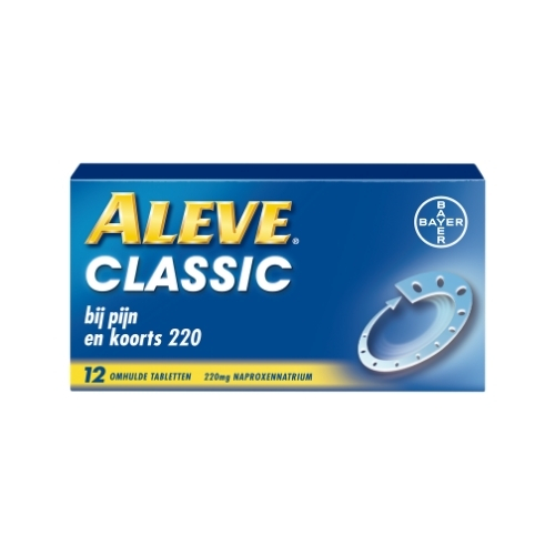 Aleve Classic Naproxennatrium 220mg Tabletten 12 stuks