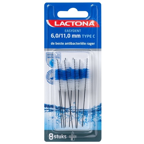 Lactona Easydent C 6,0/11,0mm Ragers 8 stuks