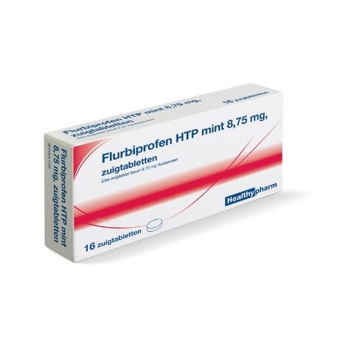 Healthypharm Flurbiprofen Mint Zuigtabletten 16 stuks