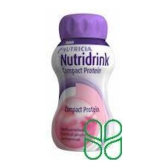 Nutridrink Compact Protein Aardbei Flesjes 4 x 125ml