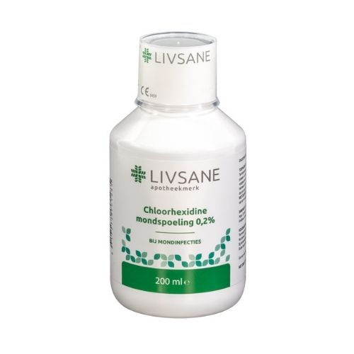 Livsane Chloorhexidine 0,2% Mondspoeling 200ml