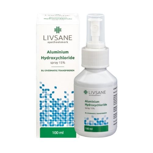 Livsane 15% Aluminium Hydroxychloride Spray 100ml