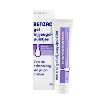 Benzac 50mg/ml Benzoylperoxide Gel 40g