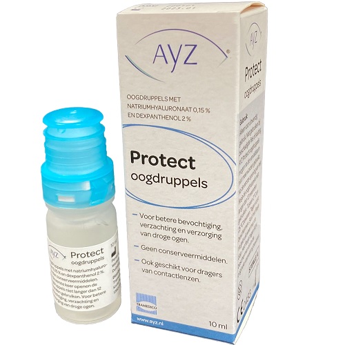 AYZ Protect Natriumhyaluronaat 0.15% + Dexpanthenol 2% Oogdruppels 10ml