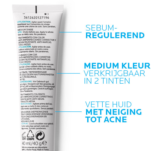 La Roche-Posay Effaclar Duo+ Unifiant Medium Dagcrème 40ml