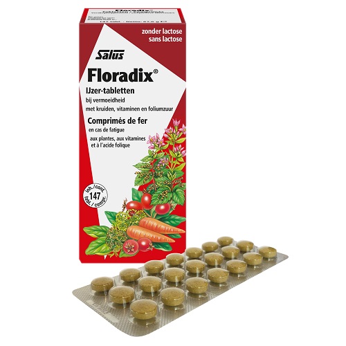 Salus Floradix IJzer-Tabletten 147 stuks