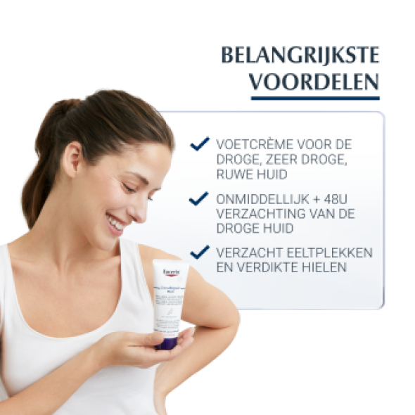 Eucerin Urearepair Plus 10% Urea Voetcrème 100ml