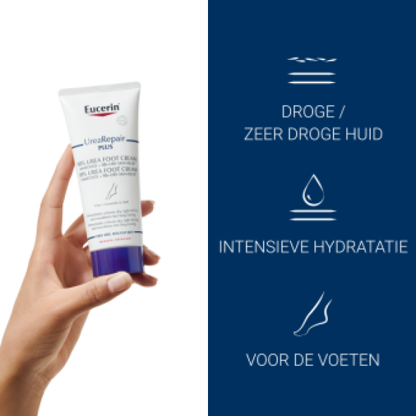 Eucerin Urearepair Plus 10% Urea Voetcrème 100ml