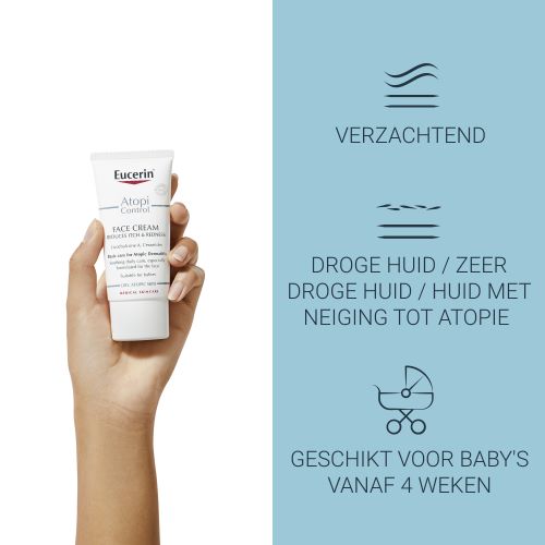 Eucerin AtopiControl Gezichtscrème 50ml