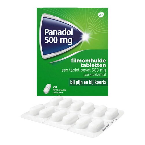 Panadol Paracetamol 500mg Tabletten 20 stuks