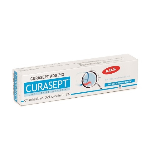 Curasept Chloorhexidine 0,12% Gel-Tandpasta 75ml