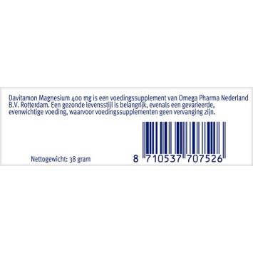 Davitamon Magnesium Forte 400 Tabletten 30 stuks