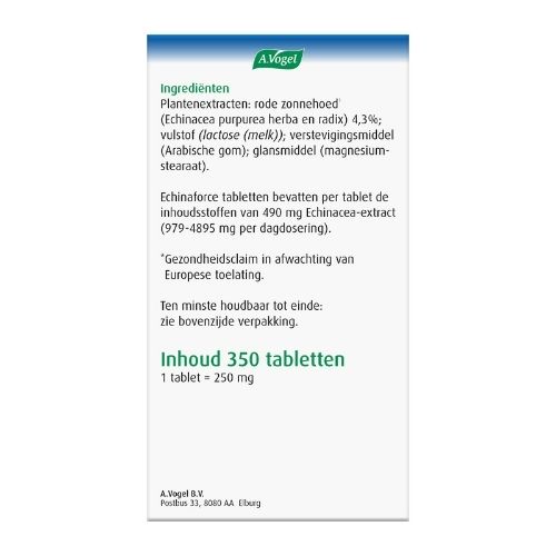 A.Vogel Echinaforce Tabletten 350 stuks