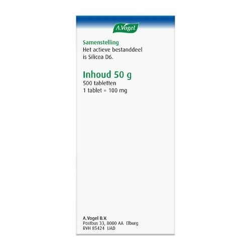 A.Vogel Silicea D6 Tabletten 500 stuks