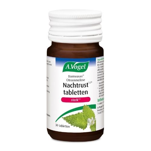 A.Vogel Dormeasan Citroenmelisse Sterk Nachtrust Tabletten 30 stuks